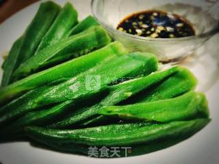 Kuaishou Boiled Okra recipe
