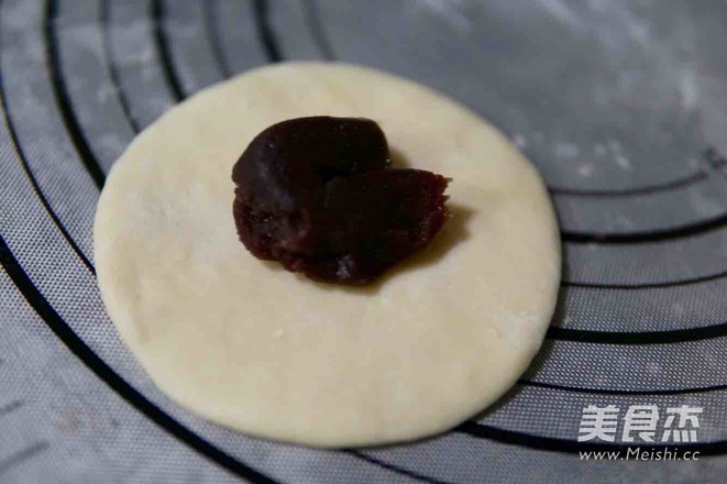 Japanese Red Bean Cake (with Meat Muffin) recipe