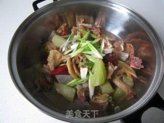 My Pot: Hot, Spicy and Delicious Dish---banya Lettuce Fragrant Pot recipe