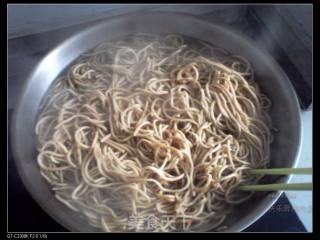 Hot Dry Noodles with Sauce recipe