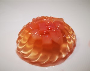 Peach 🍑 Fruit Oolong Tea Jelly (sweet and Sour Super Delicious) recipe