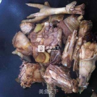 Chicken Stew with Name Mushrooms recipe