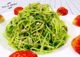 Cold Bean Sprouts Melon Seeds recipe