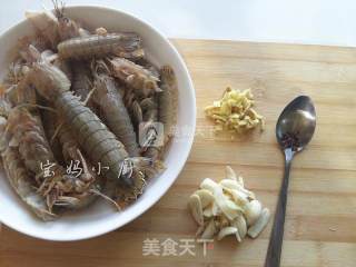 Finger Shrimp with Cumin and Garlic Flavor recipe