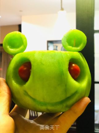 Frog 🐸 Fruit Cup recipe