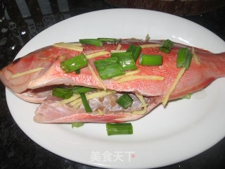 Steamed Red Snapper recipe