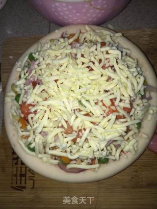 Hailu Shuanghui Pizza ~ Also Known As: The Taste of The Sea and The Taste of The Mountain recipe