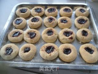 Blueberry Jam Cookies recipe