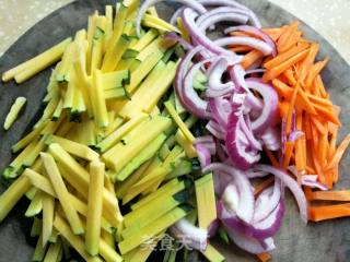 Homemade Fried Noodles recipe