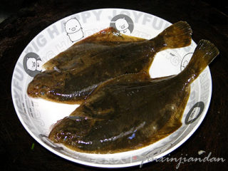 Steamed Left Mouth Fish recipe