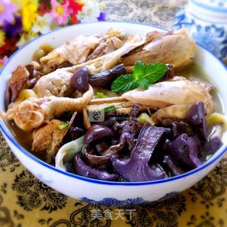 Chicken Stewed with Mushrooms (authentic Northeastern Version) recipe