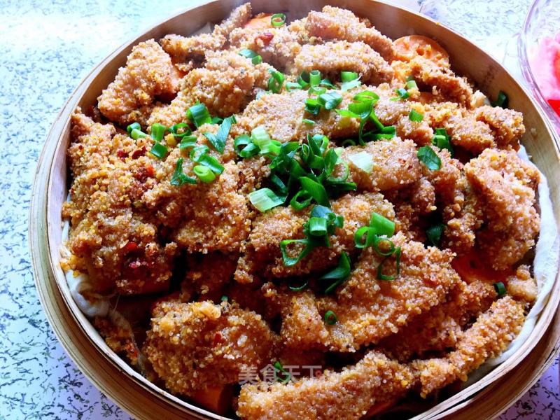 Xiaoqing De Cuisine---sichuan Steamed Pork with Noodles recipe