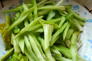 Celery Egg Sausage recipe