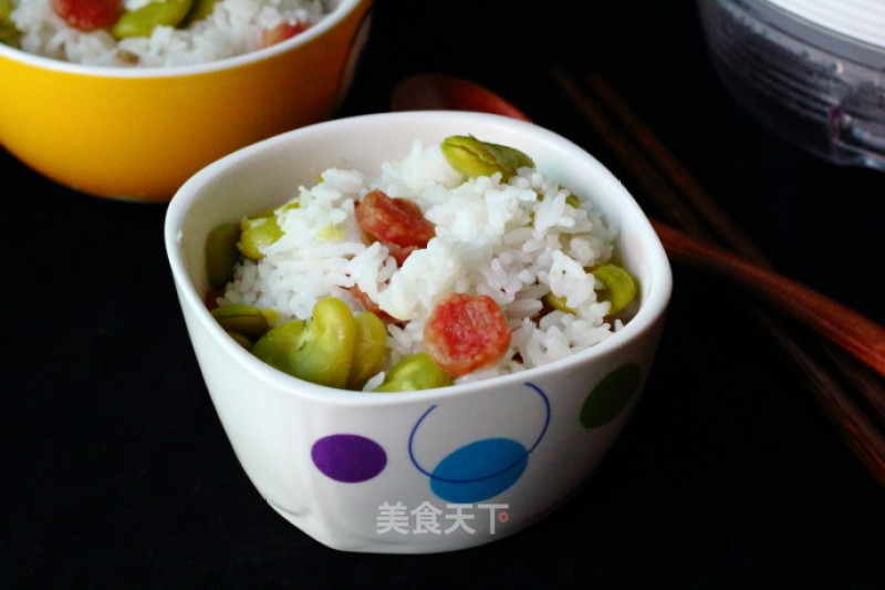 Broad Bean Braised Rice