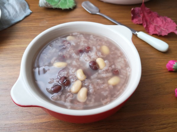 Two Bean Rice Congee recipe