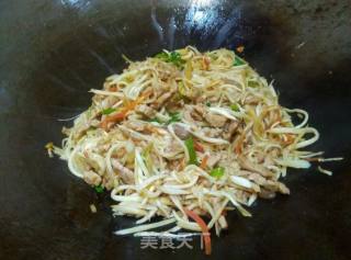 Stir-fried Shredded Pork with Rice White recipe