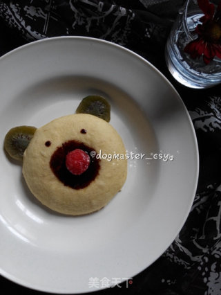 Simple and Cute Children for The New Year [dried Fruit and Bear Head Cake] recipe