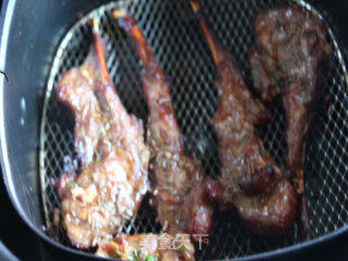 Air Fryer Version Grilled Lamb Chops recipe