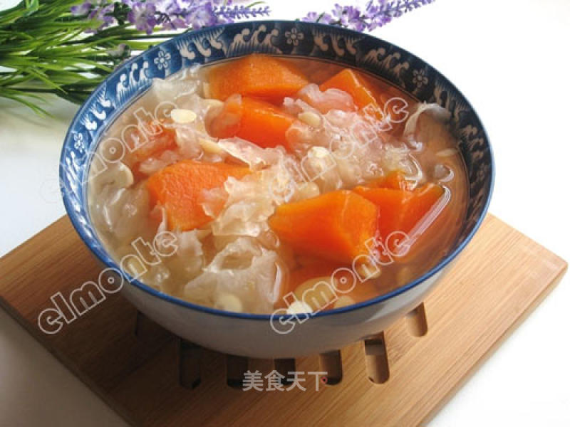 Papaya Snow Fungus recipe