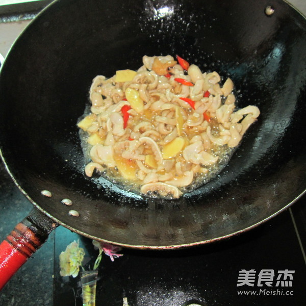 Fried Large Intestine recipe