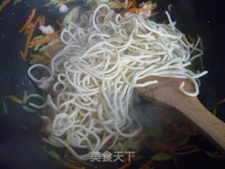 Fried Noodles with Shrimp recipe