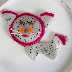 Fruit Platter Creative Children's Arrangement of Strawberries 🍓 Apple Swan recipe
