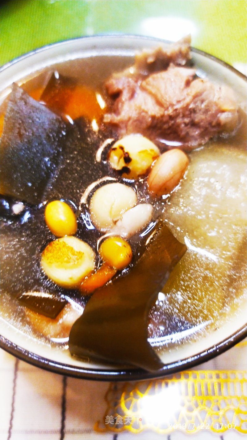 Dragon Bone Winter Melon Seaweed Soup recipe