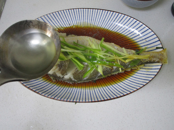 Steamed Large Yellow Croaker recipe