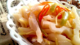 Hot and Sour Lotus Root recipe
