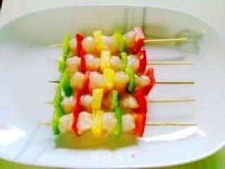 Colorful Chicken Skewers recipe