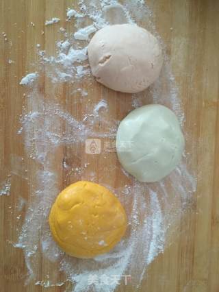 Three-color Glutinous Rice Balls recipe