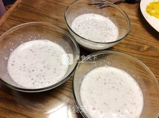 Blueberry Coconut Milk Sago By: Special Writer of Blueberry Food recipe