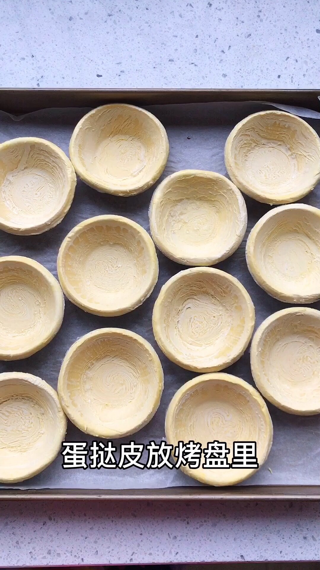 Raisin Egg Tart recipe