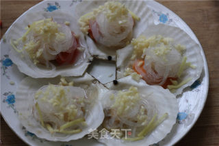 Steamed Scallops with Garlic Vermicelli recipe