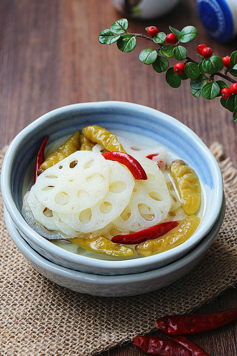 Pickled Lotus Root Slices recipe