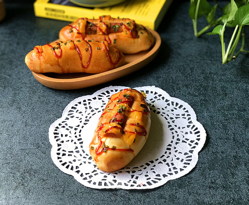 Chive Ham Cheese Bread recipe