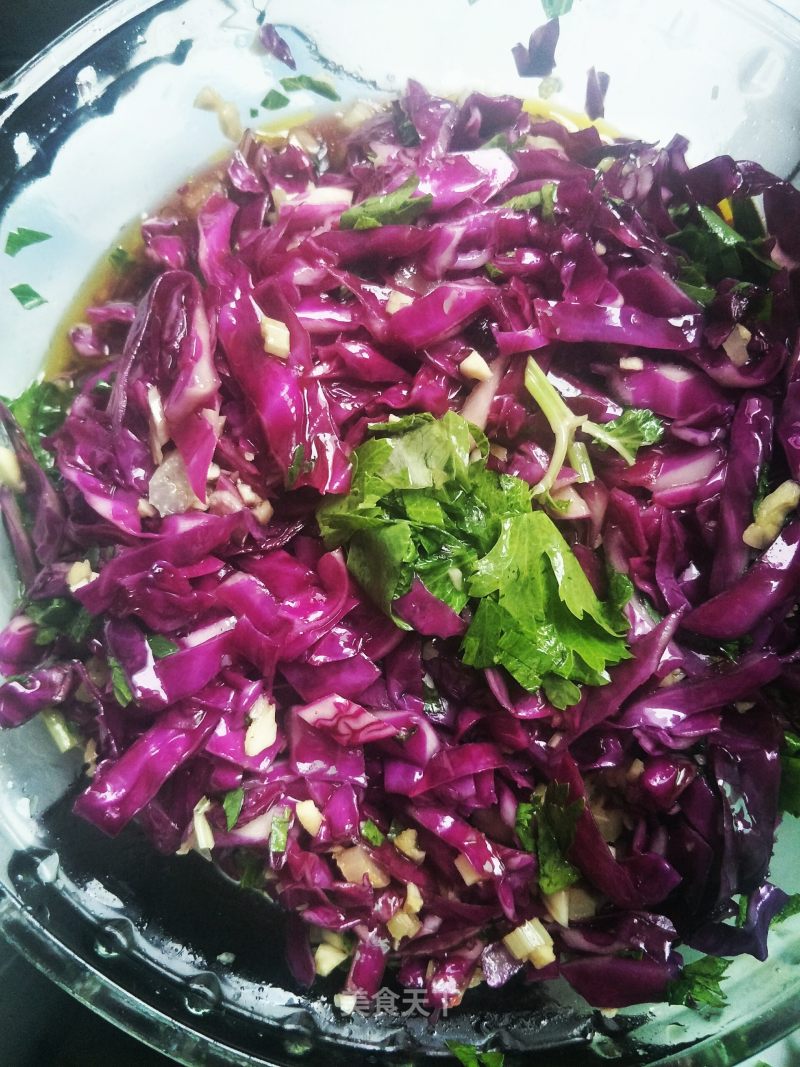 Raw Purple Cabbage recipe