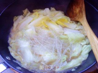 Cabbage Meatballs Stewed Vermicelli recipe