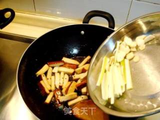 Private Dish "black Pepper Fragrant Dried Bamboo Shoots" recipe