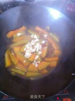 Garlic Pumpkin Chunks recipe