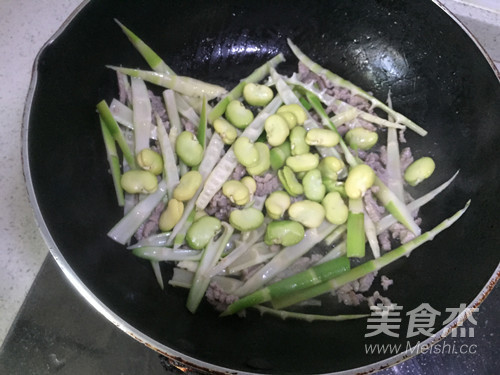 Shredded Pork with Spring Bamboo Shoots and Watercress recipe