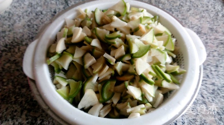 Mixed Green Radish recipe