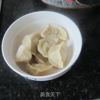 Lettuce and Fish Dumplings recipe