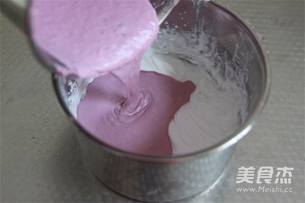 Purple Sweet Potato Frozen Cheese recipe