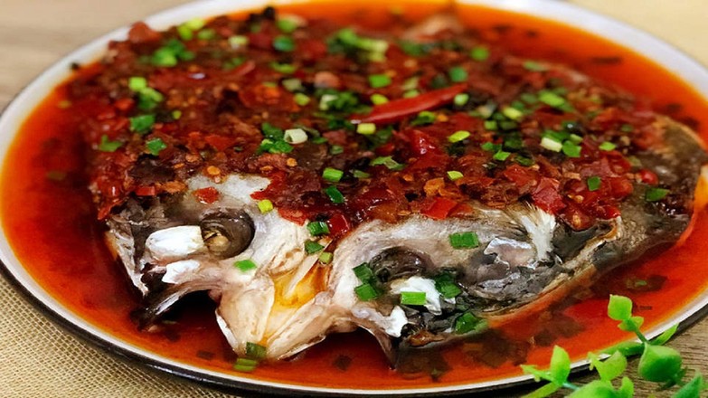 Chopped Pepper Fish Head recipe