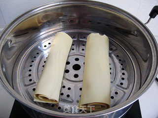 Northeast Smoked Dried Tofu Meat Roll recipe