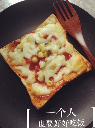 Toast Pizza Quick Pizza recipe