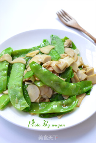 【stir-fried Snow Peas】 recipe