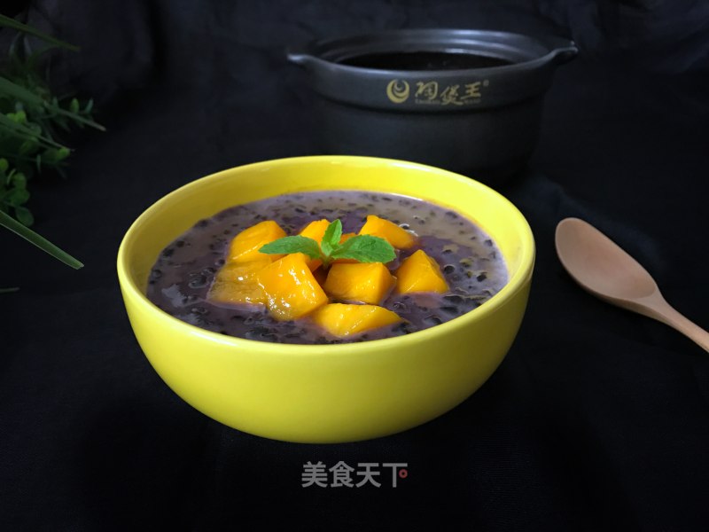 Black Rice with Mango Coconut Milk