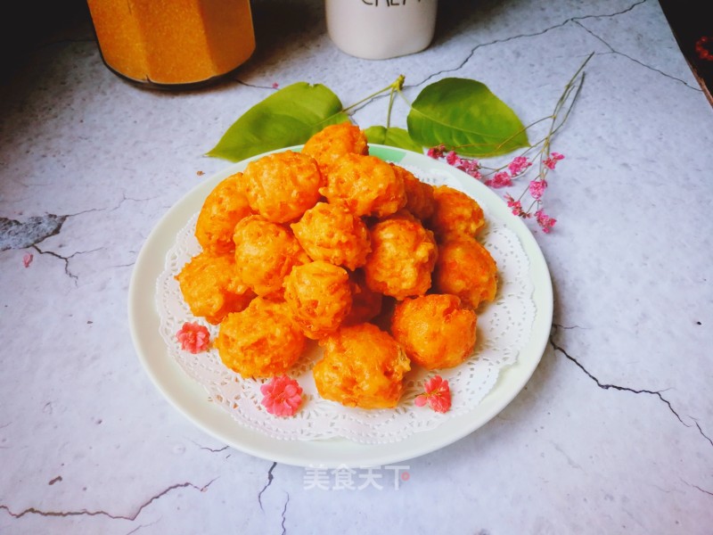 Fried Carrot Balls recipe